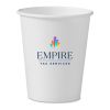 12 oz Custom White Paper Cold Cup (Tall, for beverages)